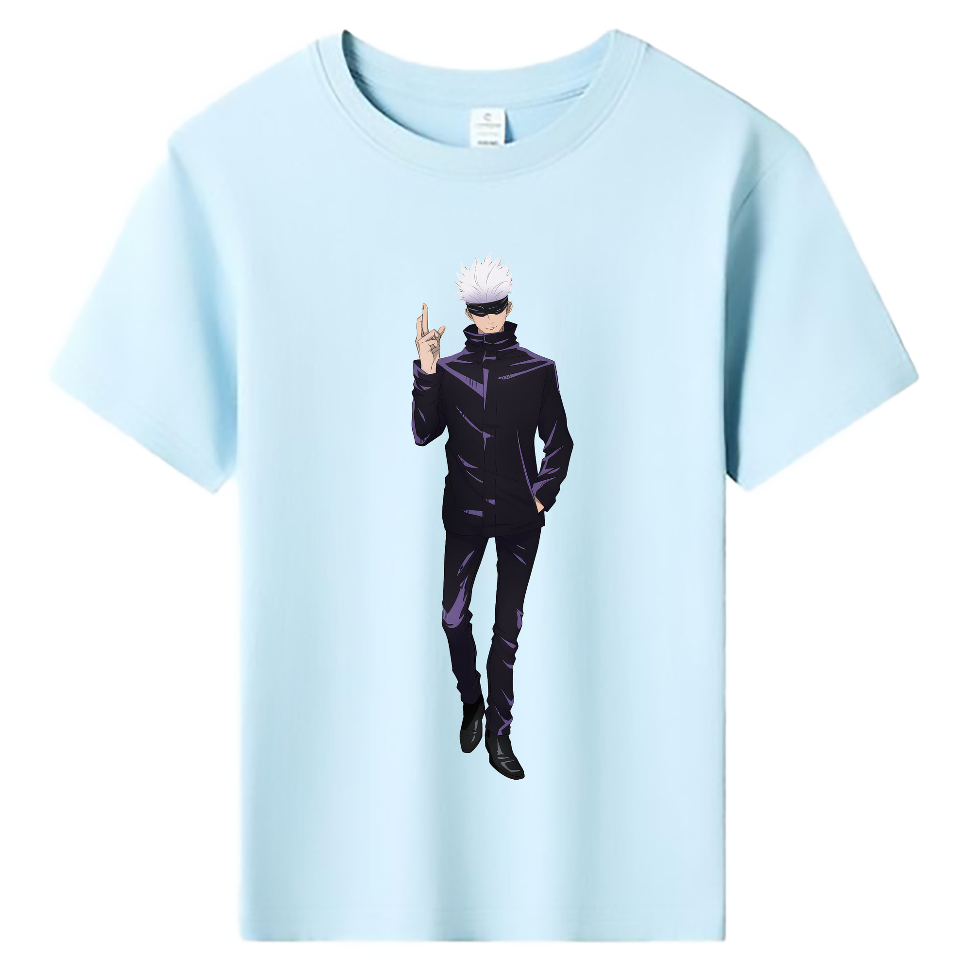 （画像用） 呪術廻戦 Jujutsu Kaisen 綿100％キッズTシャツ（フロントプリント）